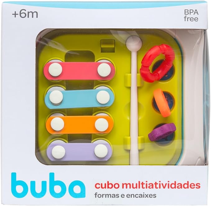 CUBO ATIVIDADES 7 EM 1 BUBA