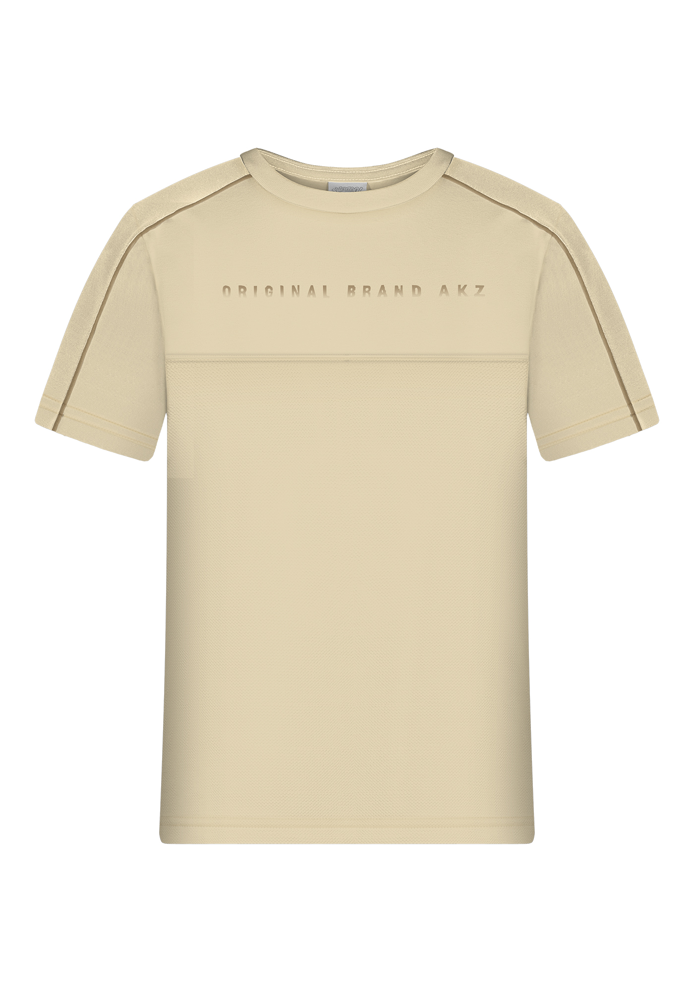 CAMISETA M.M.PENT/M.TEXTURIZAD BEGE APRICOT ALAKAZOO