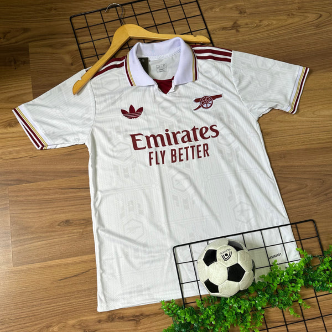 Camisa Arsenal Branca - 25/26