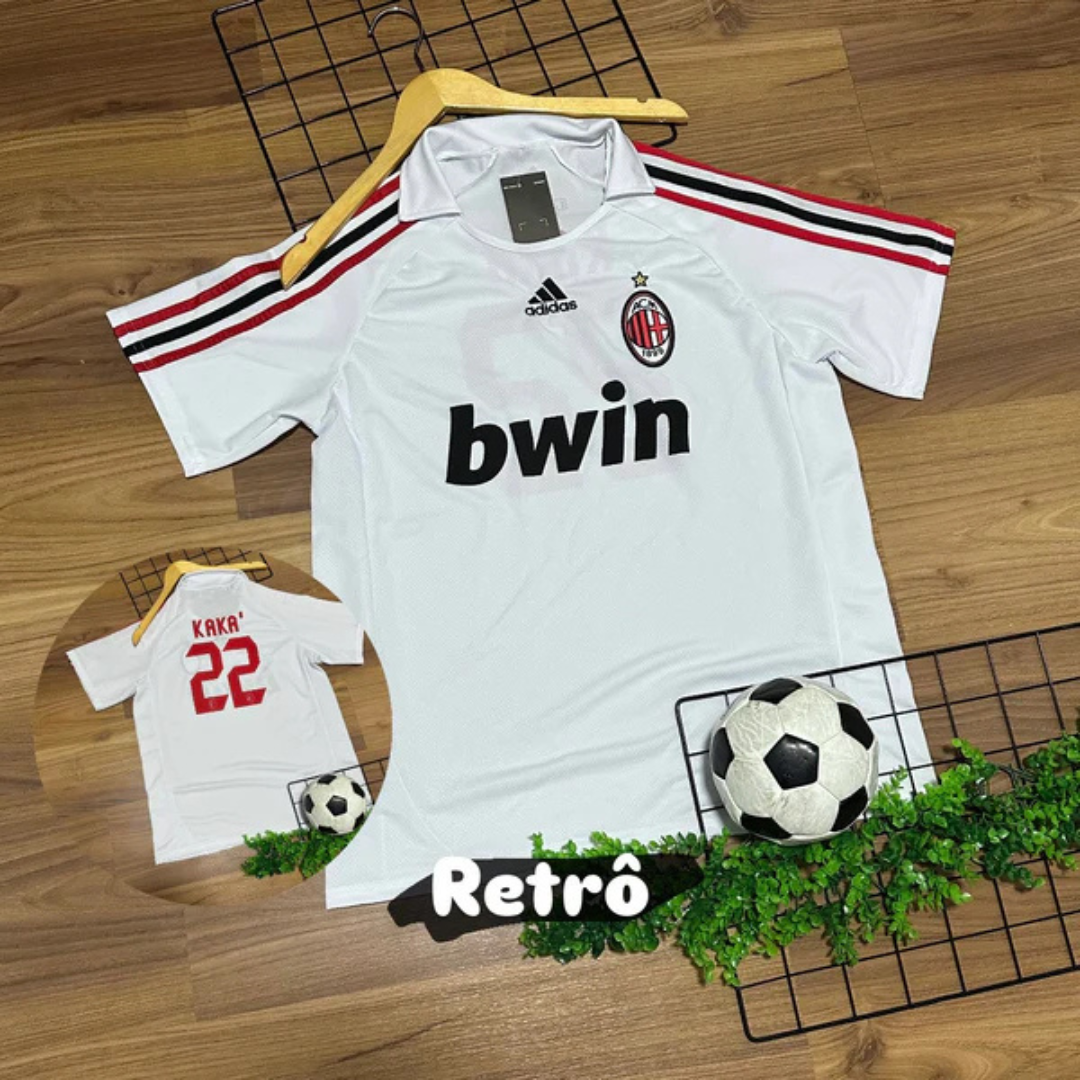 Camisa Milan Kaká - Retrô