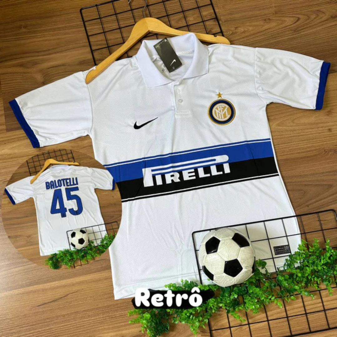 Camisa Inter de Milão Balotelli - 2009/10 Retrô