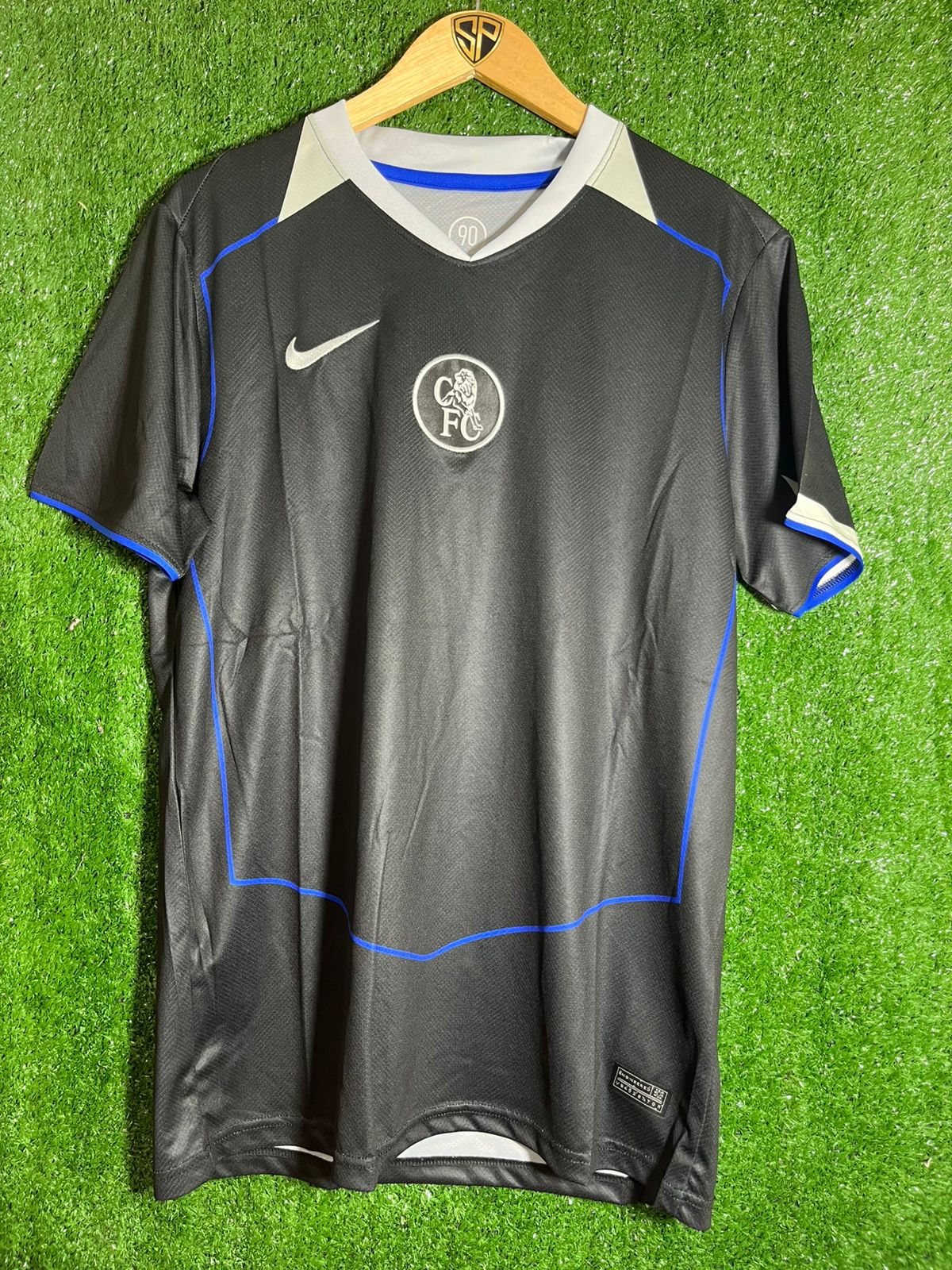 Camisa Chelsea FC Preta Total 90 25/26  - S/N Torcedor