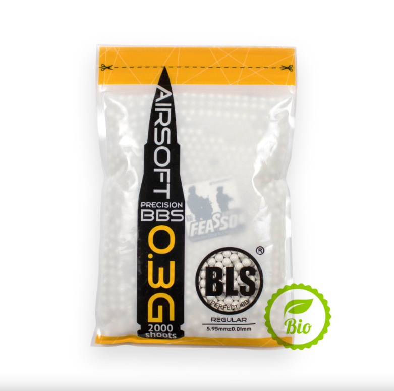 BLS Perfect BB 0.30g Biodegradável 6mm c/2000 und (600g)