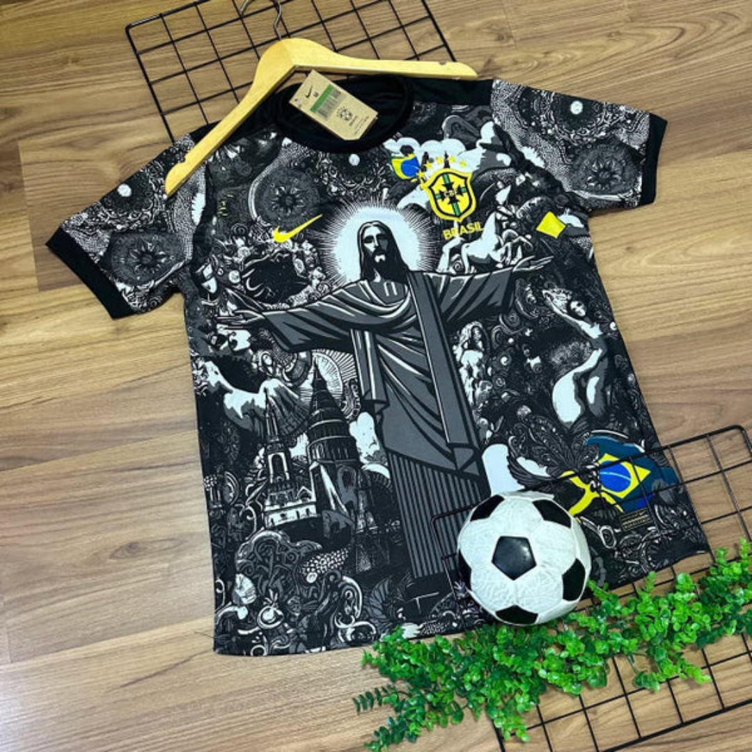 Camisa Seleção Brasileira Edição Especial Cristo Redentor