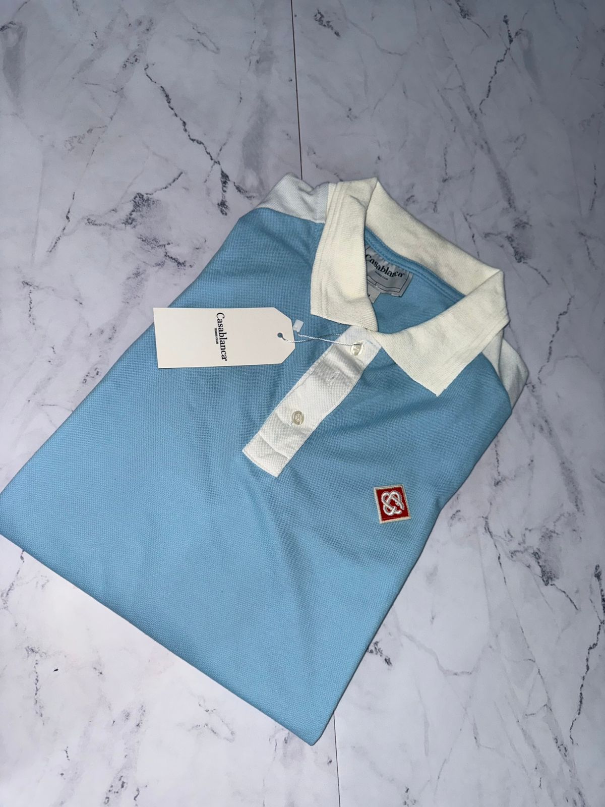 Camisa Polo Casablanca Azul