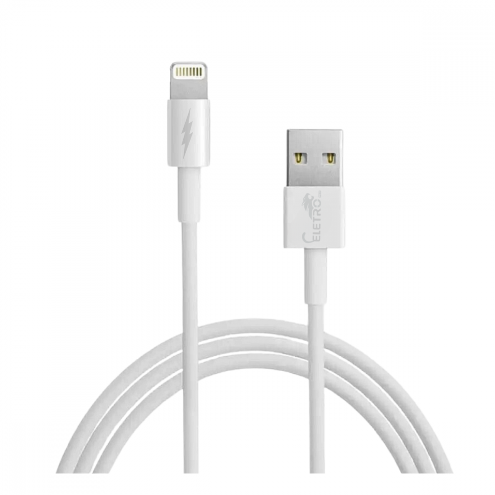 Cabo Lightning / USB 5.1A de 1 Metro