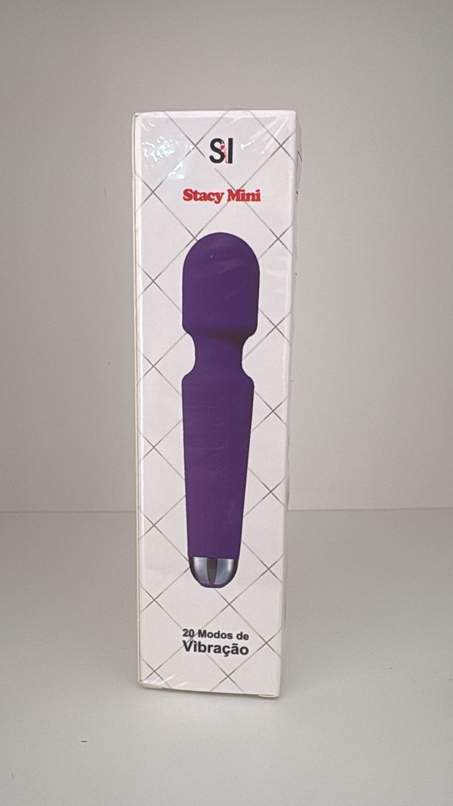 Vibrador mini varinha mágica recarregável 20 modos de vibração - SEXY IMPORT