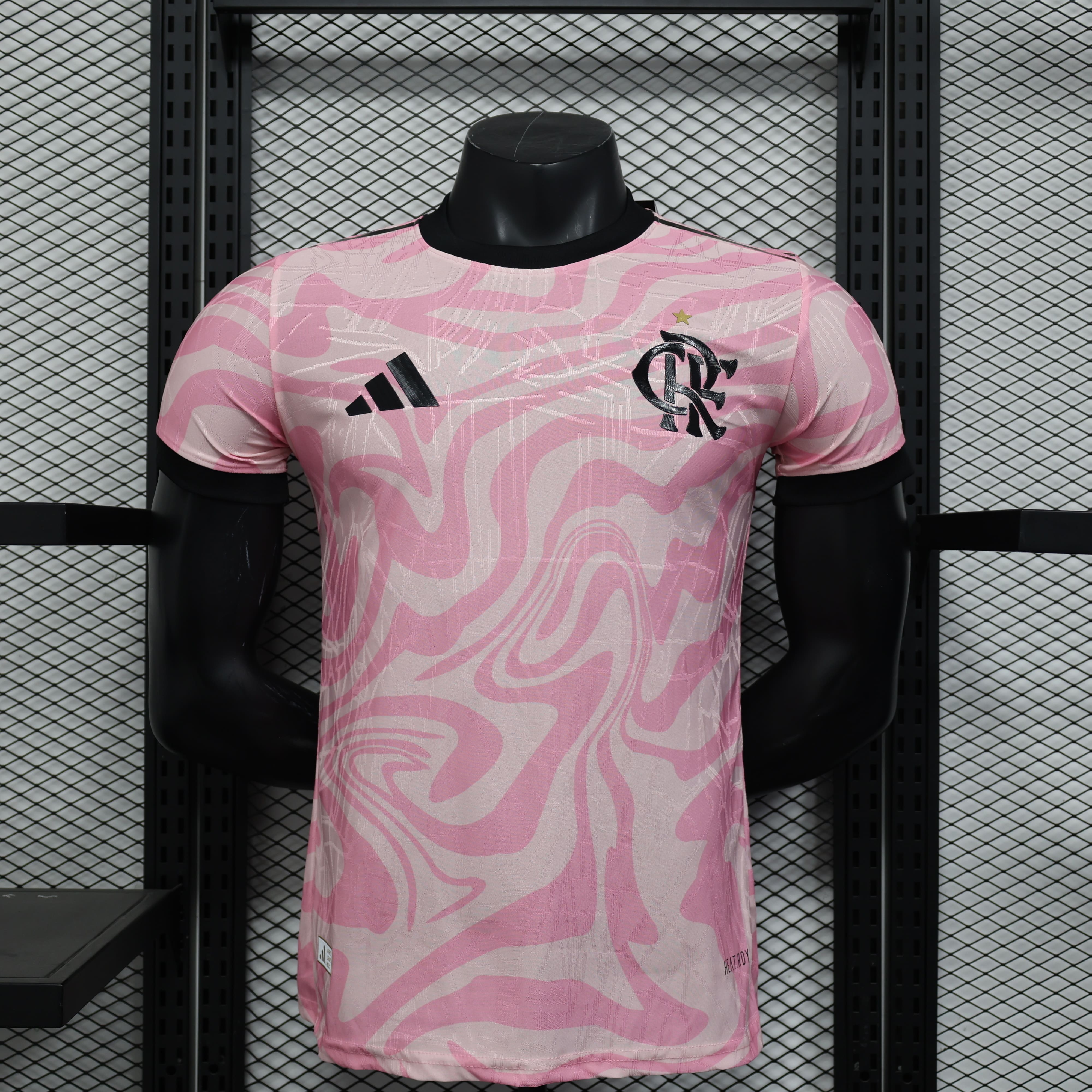 Camisa Flamengo Versão Jogador Edição Especial Rosa 2025