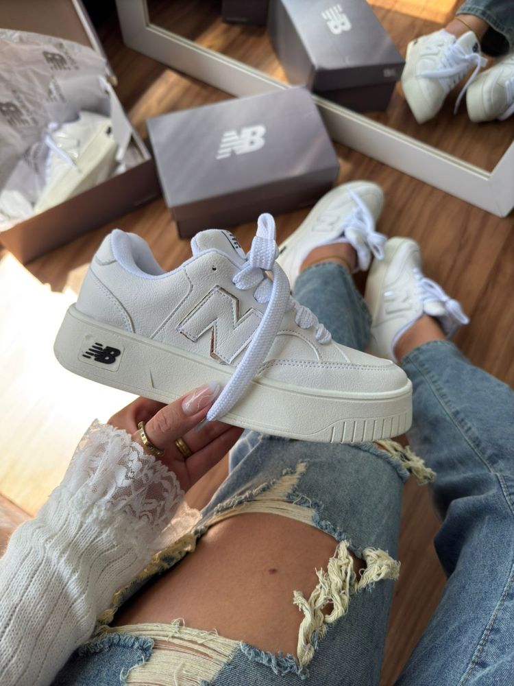 New balance CT303 Branco/prata