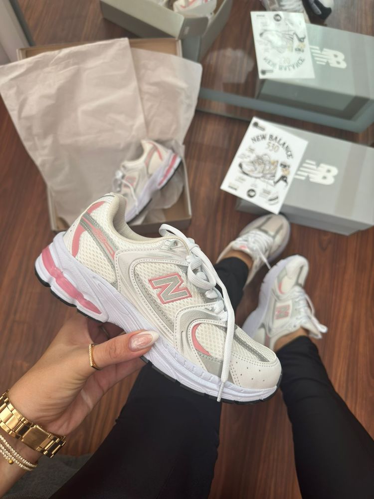 New balance 530 turbo Branco/rosa
