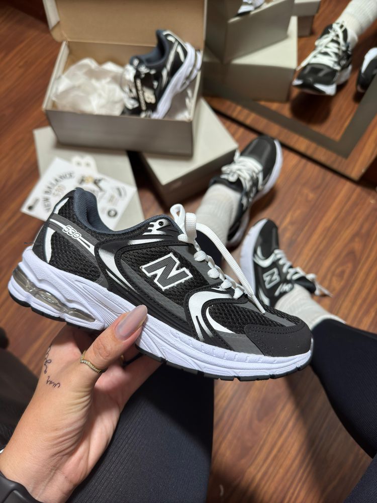 New balance 530 turbo Preto/branco