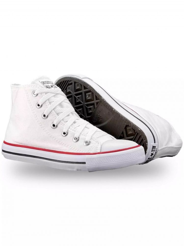 Tênis Converse All Star Cano Médio - Branco