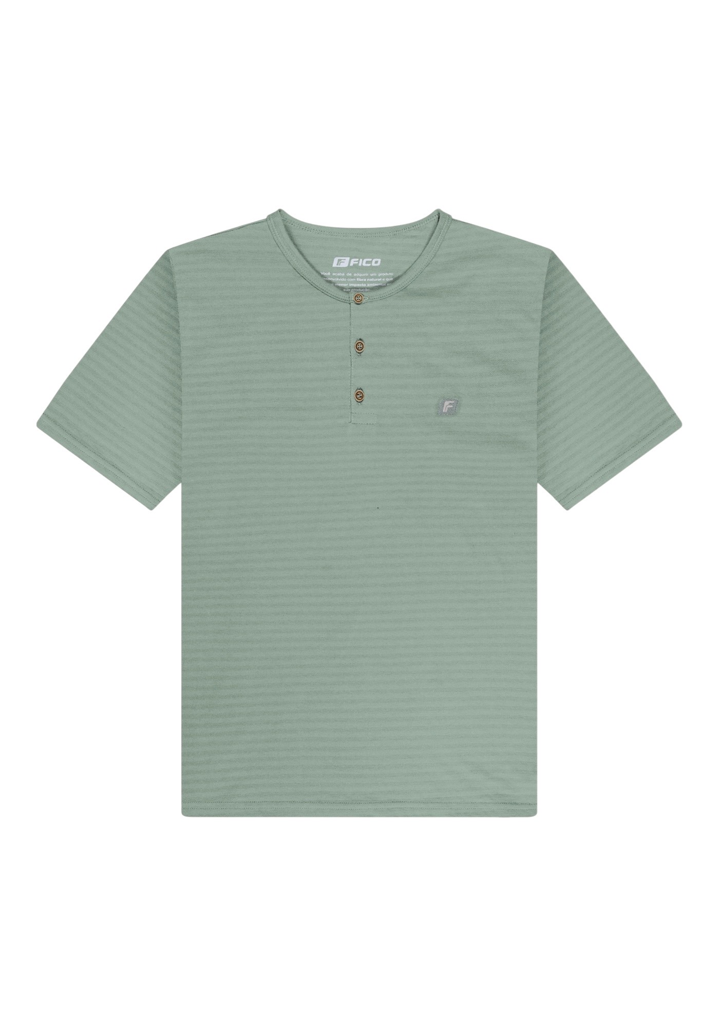 CAMISA GOLA PADRE M.NEW AMSTER VERDE CHIARO FICO