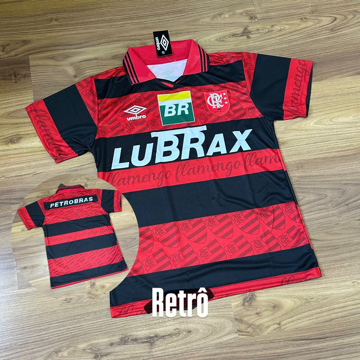 Camisa Flamengo I - Retrô 1995