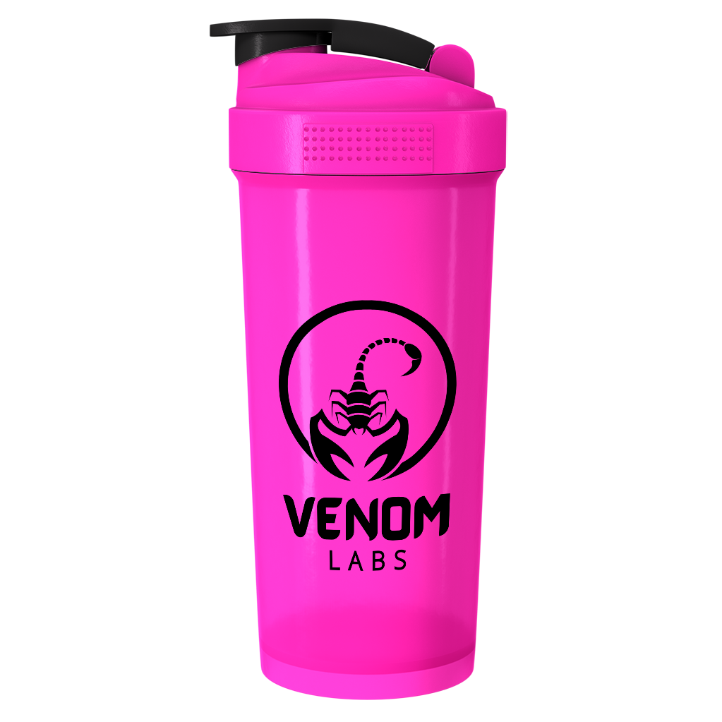 Coqueteleira Venom Labs 700ml - Leve e Prática para Suplementos no Dia a Dia