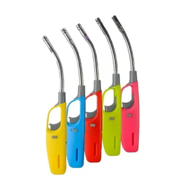 Acendedores Multiuso Com Haste Flexível Recarregável