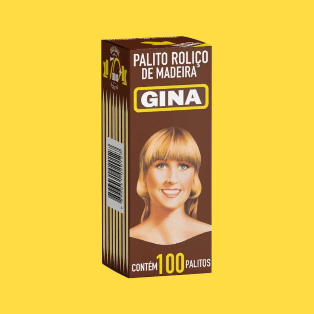 Palito Gina - 100un