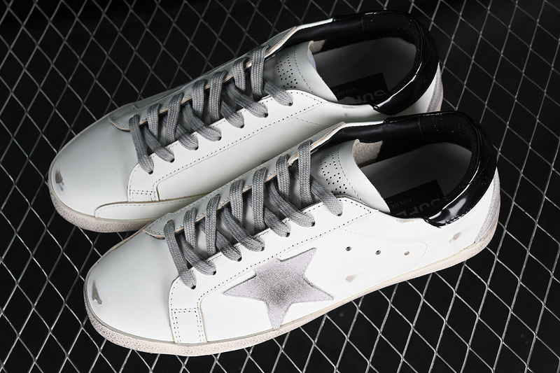 GOLDEN GOOSE SUPER STAR WHITE/GREY/BLACK