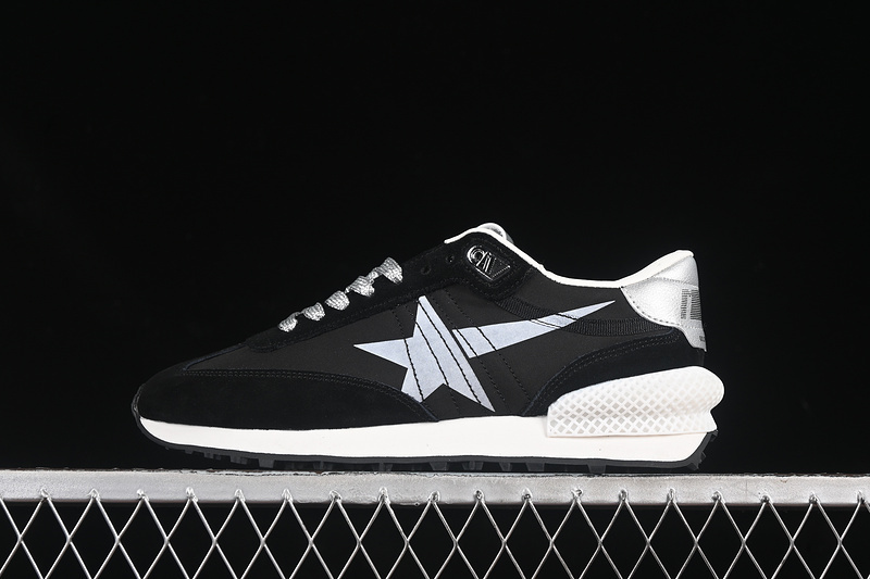 GOLDEN GOOSE MARATHON WHITE/BLACK