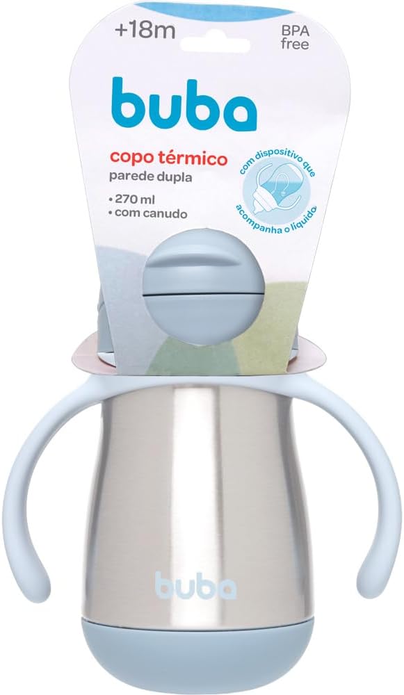 COPO TÉRMICO PAREDE DUPLA COM ALÇA BUBA