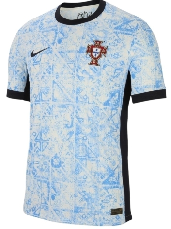 Camisa Seleção de Portugal II 24/25 - Torcedor Nike Masculina - Branca com detalhes em azul