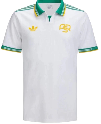 Camisa Roma III 25/26 - Jogador Adidas Masculina - Branca com detalhes em verde
