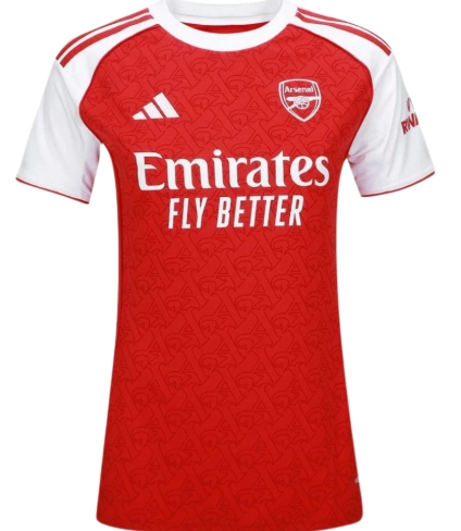 Camisa Arsenal I 25/26 Jogador Adidas Feminina- Vermelho -