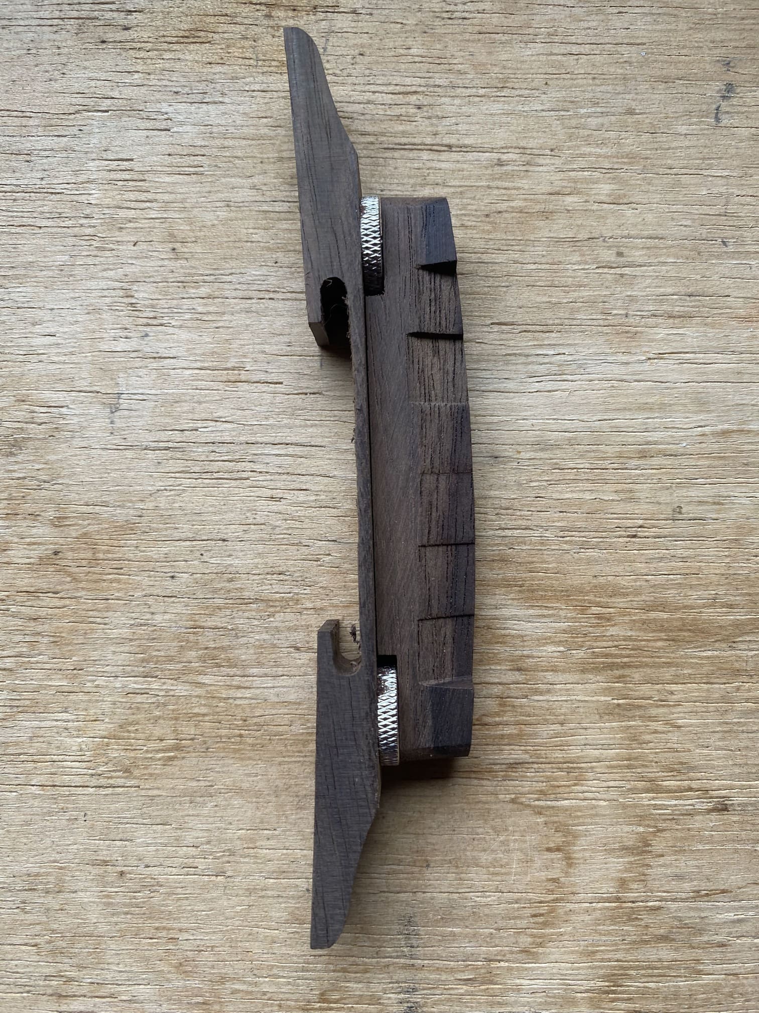 Ponte guitarra semiacústica, em madeira