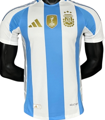 Camisa Seleção Argentina I 24/25 - Jogador Adidas Masculina + Patch