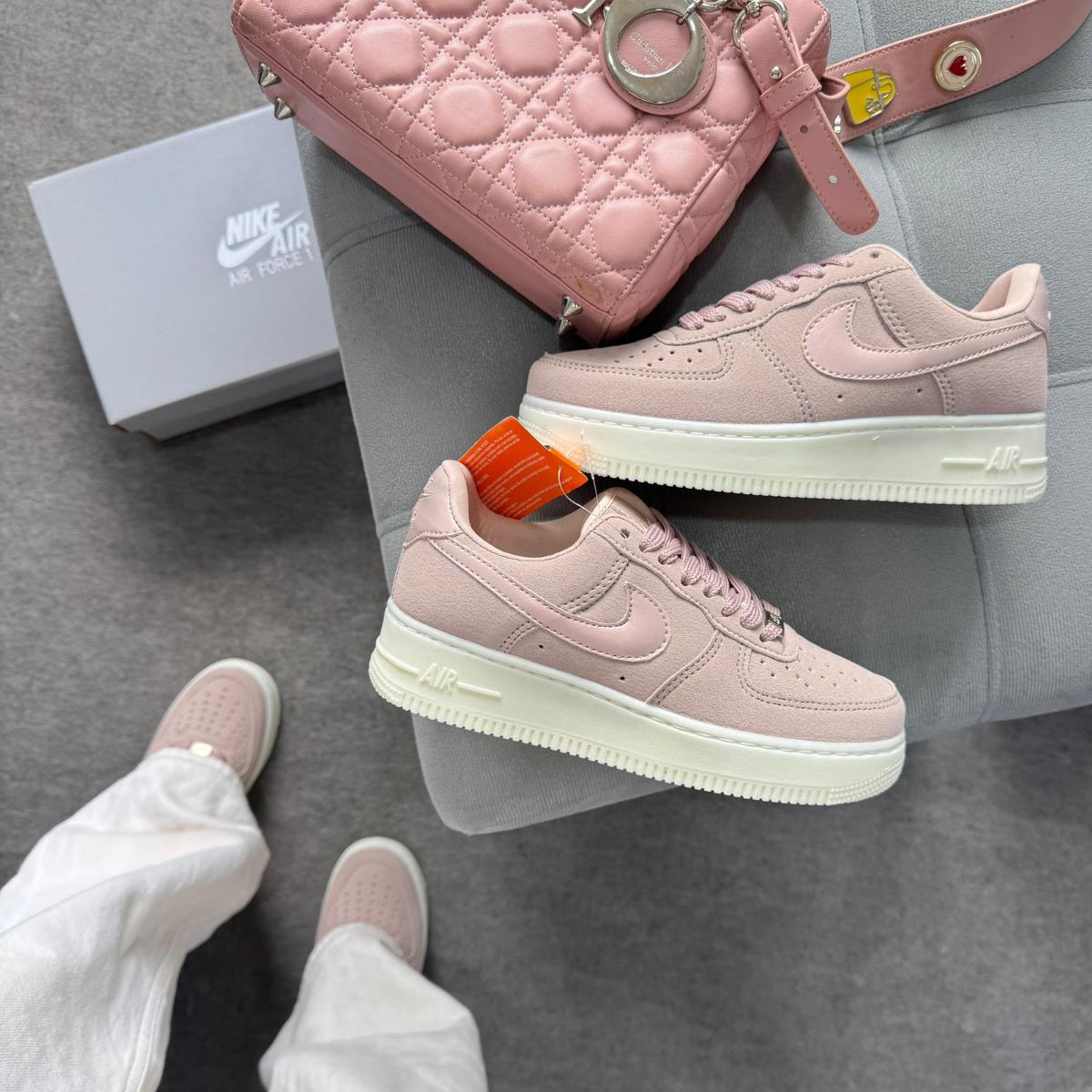 Nike Air Force 1 Flamingo - Mulher