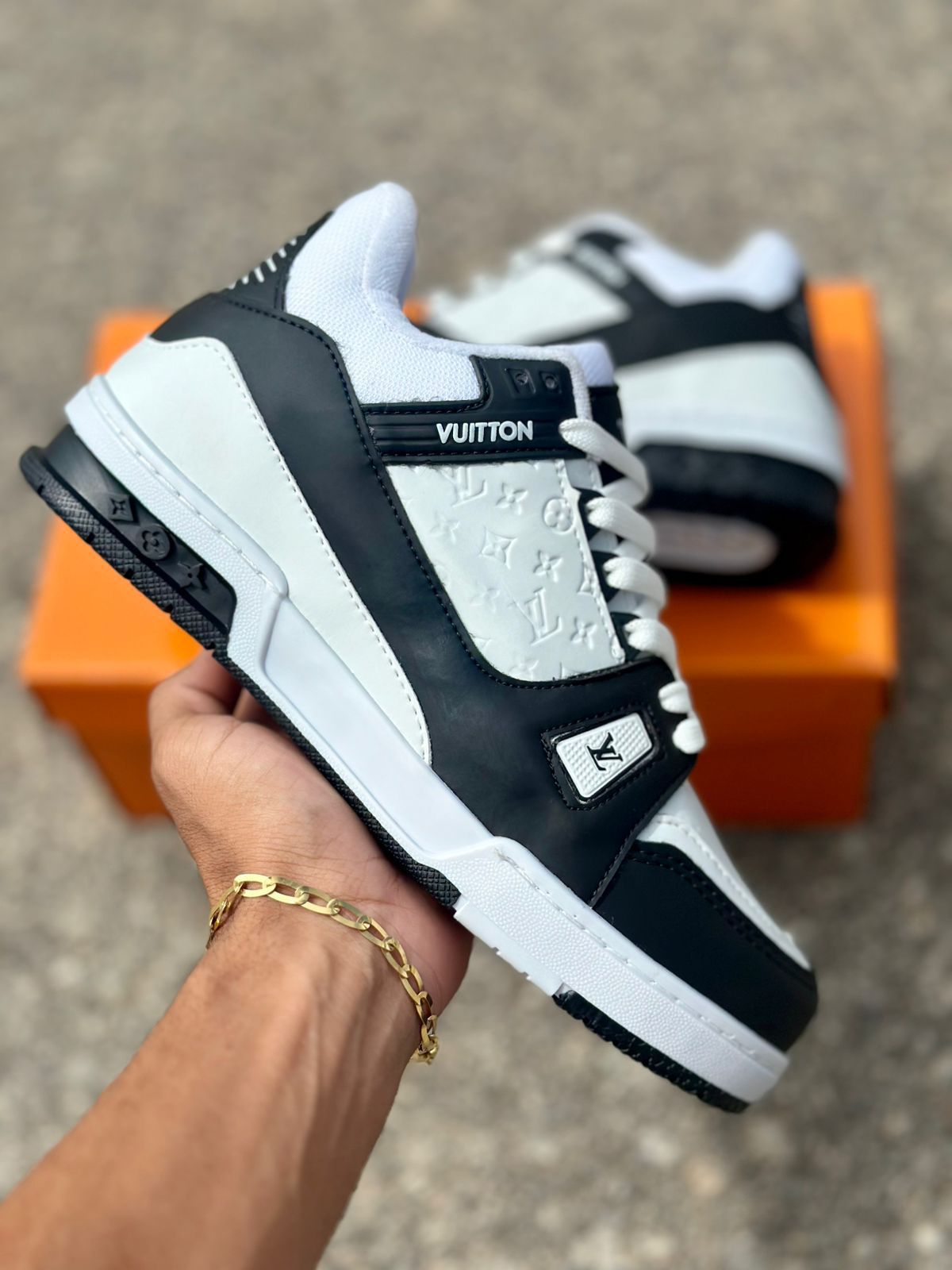 Tênis Louis Vuitton Trainer | Luxo e Estilo na Viwear Conceito