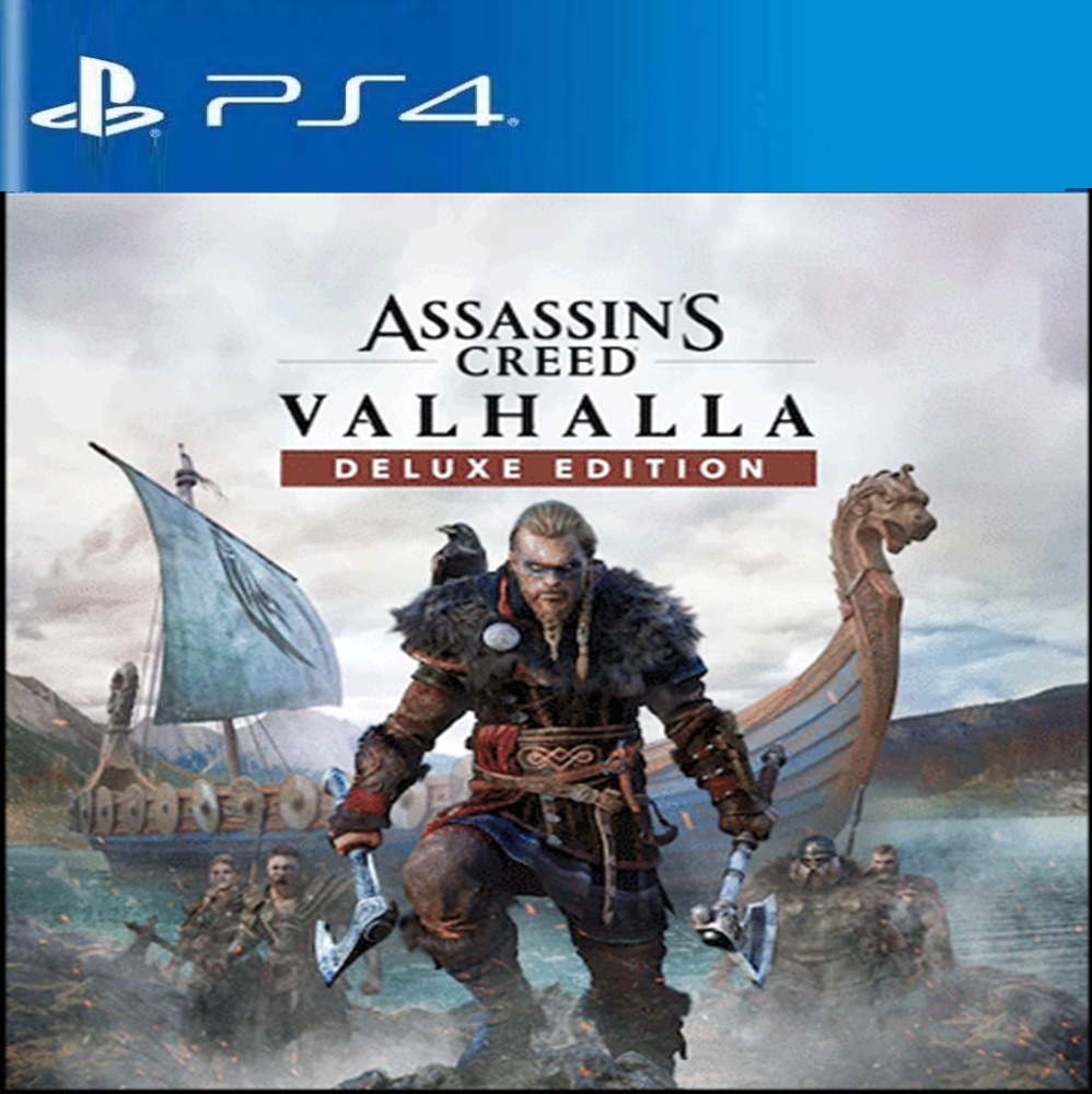 Assassin's Creed Valhalla - Edição Deluxe PS4 ou PS5
