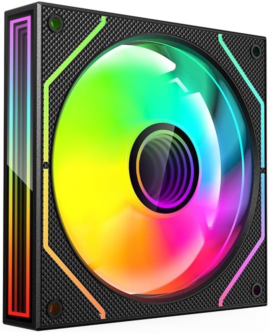 Cooler Fan para Gabinete C3Tech Gaming F9-L300BKRGB, 12 cm, Preto, Iluminação LED RGB