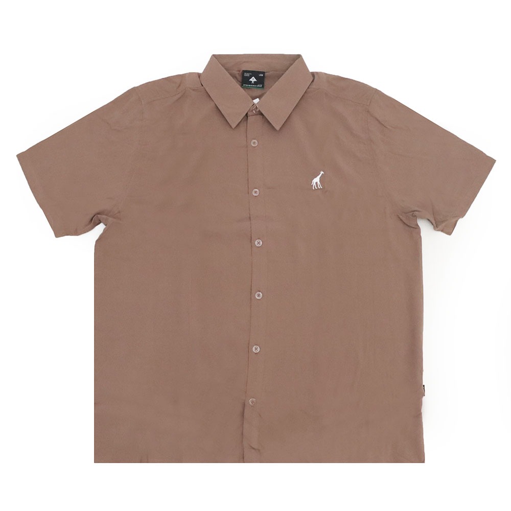 Camisa LRG Botão 47 Woven - Marrom