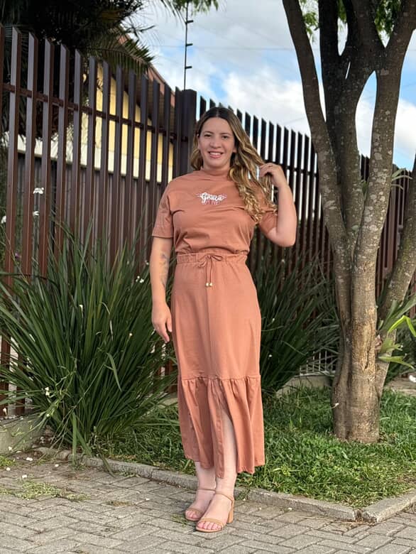 Conjunto Transformada Pela Graça - Capuccino