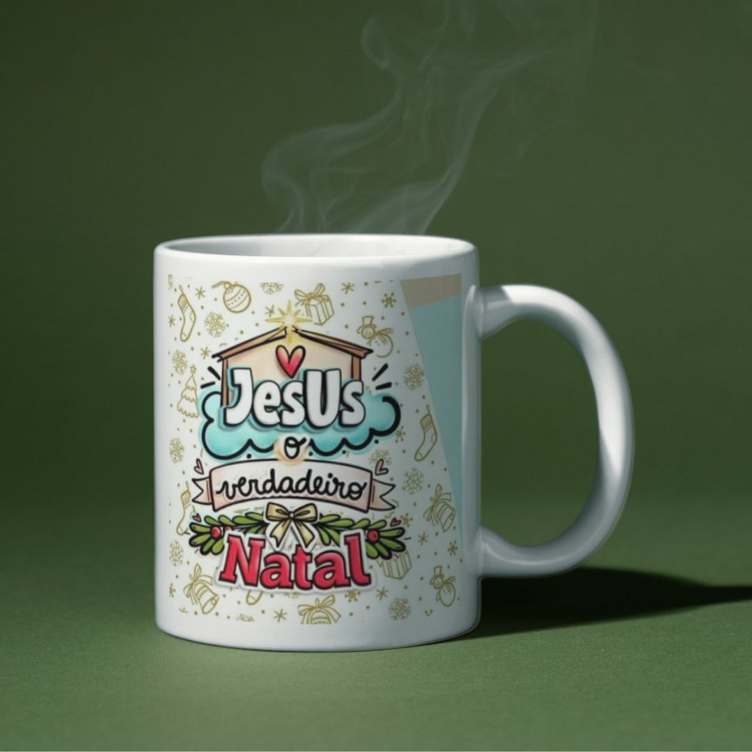 Caneca Natal - Jesus o verdadeiro Natal - 05