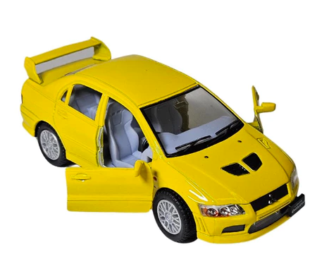 Miniatura De Ferro Mitsubishi Lancer EVO VII 1/36