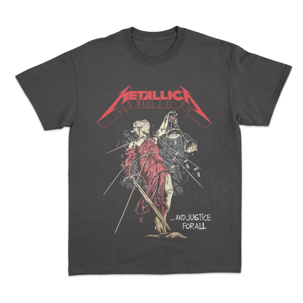 Camiseta Metallica - Justiça Cega