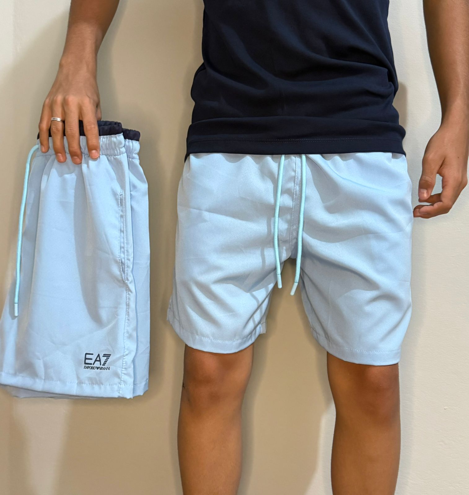 Bermuda Armani Azul Importada