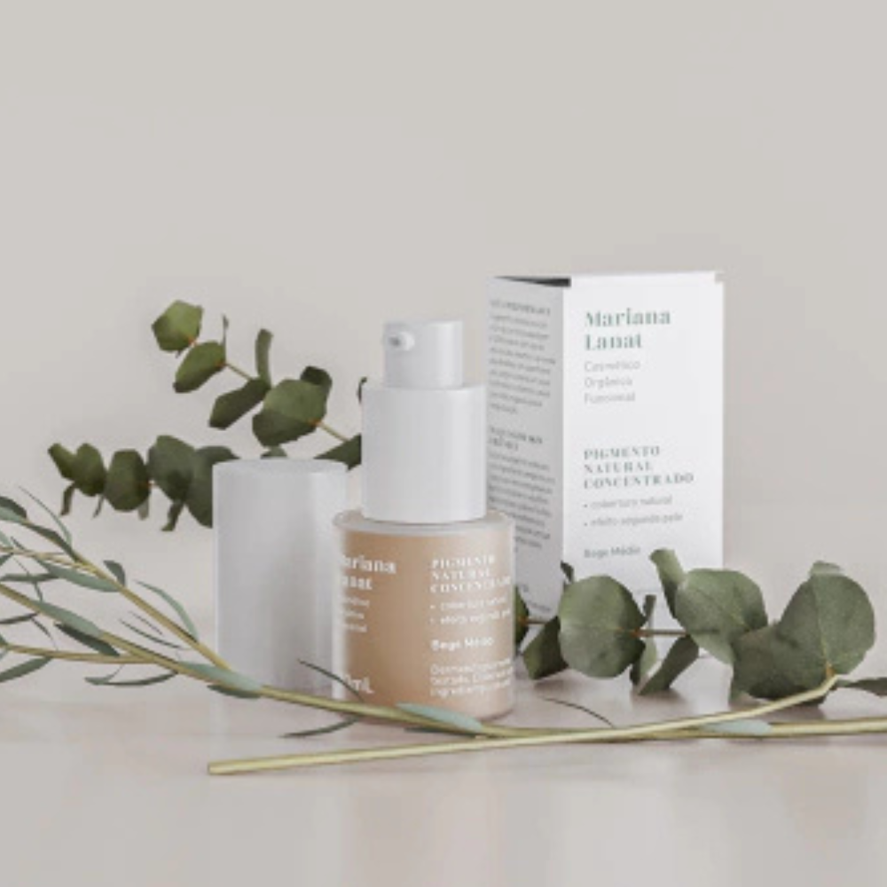 Pigmento Natural concentrado bege médio