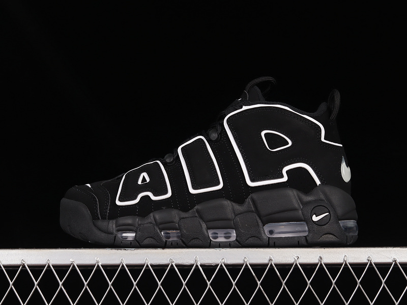 AIR MORE UPTEMPO BLACK/WHITE/BLACK