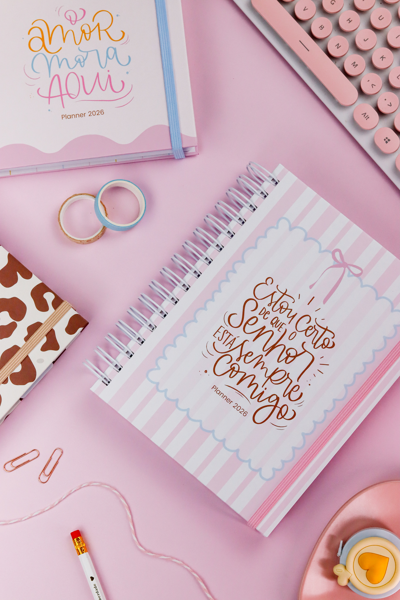 Planner Personalizado 2026 - Horizontal, Vertical ou Box