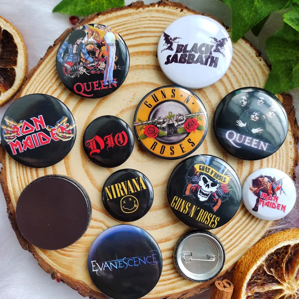 Chaveiro Botton Alfinete 25mm / 38mm / 55mm Personalizados