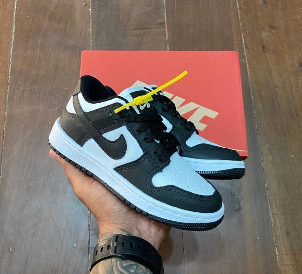 Tênis Dunk Low Panda Infantil