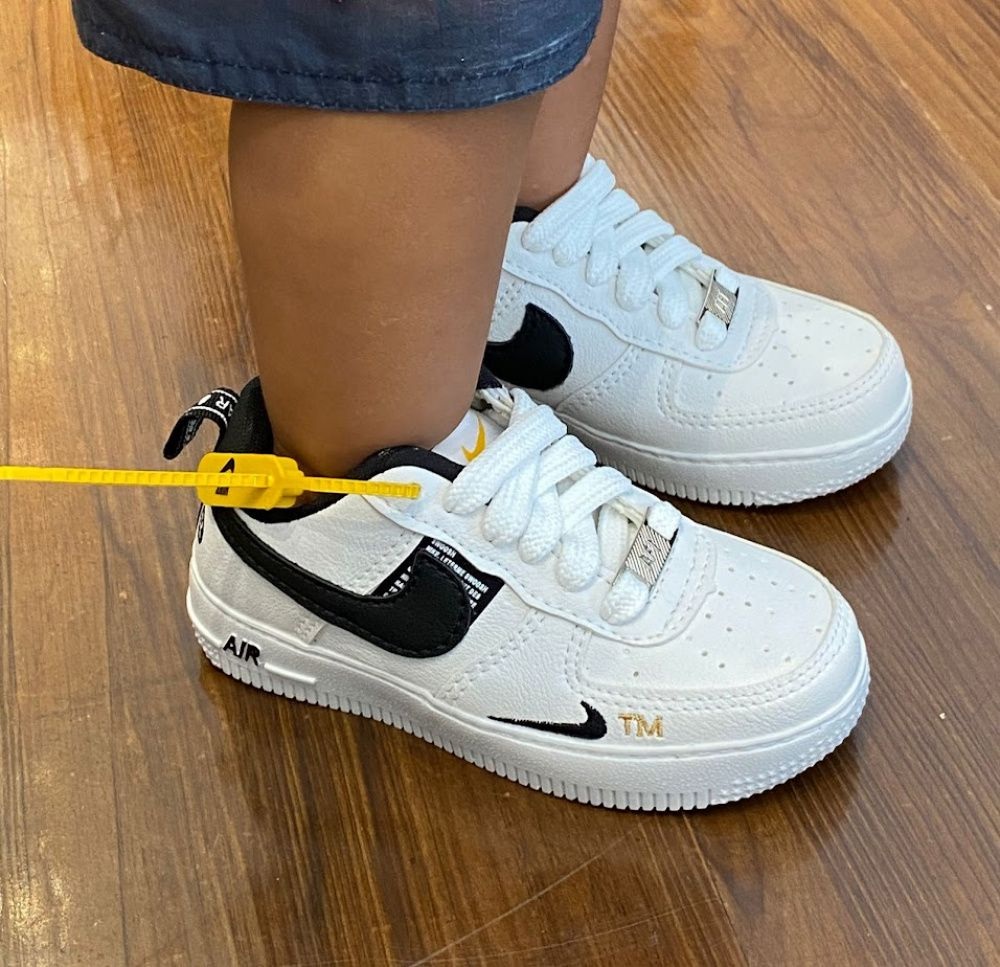 Tênis Air Force 1 Utility Infantil- Branco