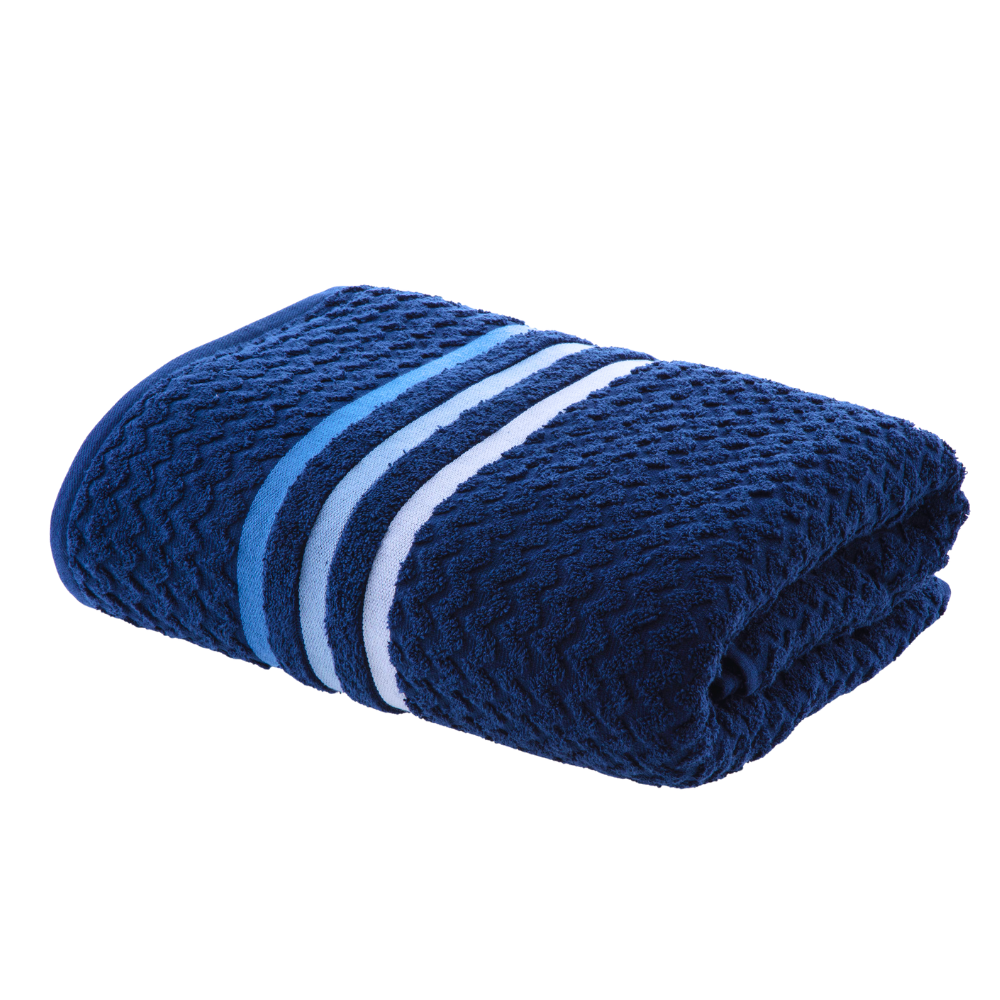 Toalha Trento 100% Algodão Turco | Ultra Absorção | Gramatura 485g/m2 | Azul Marinho