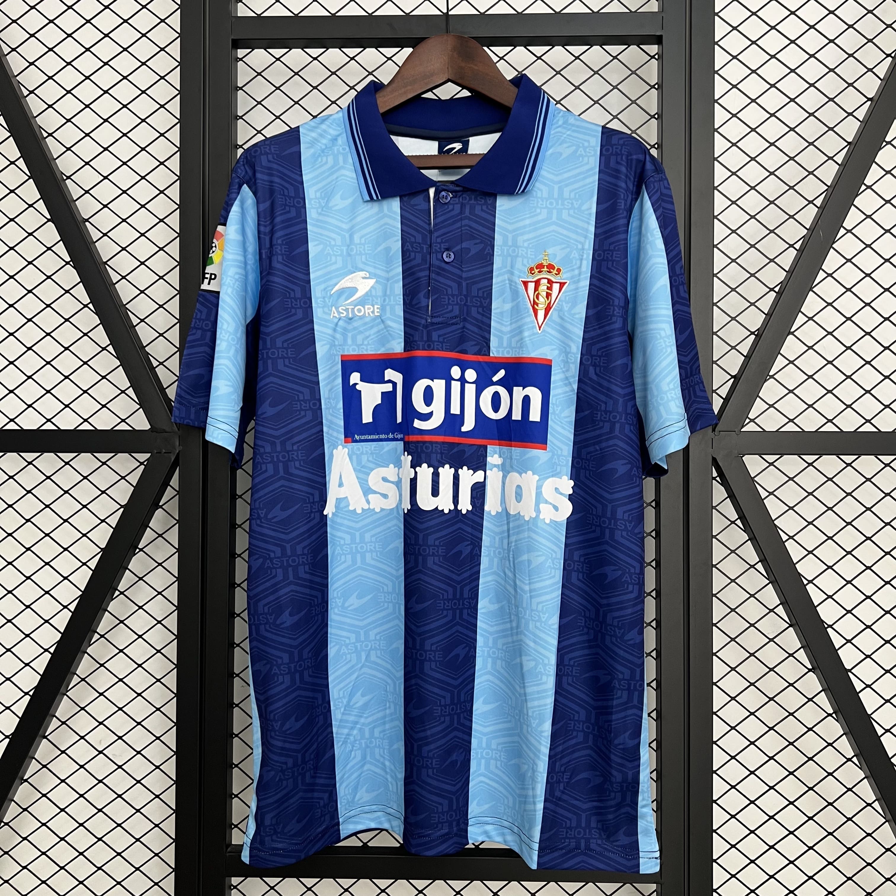 Camisa Sporting Gijon Retrô III 02/03