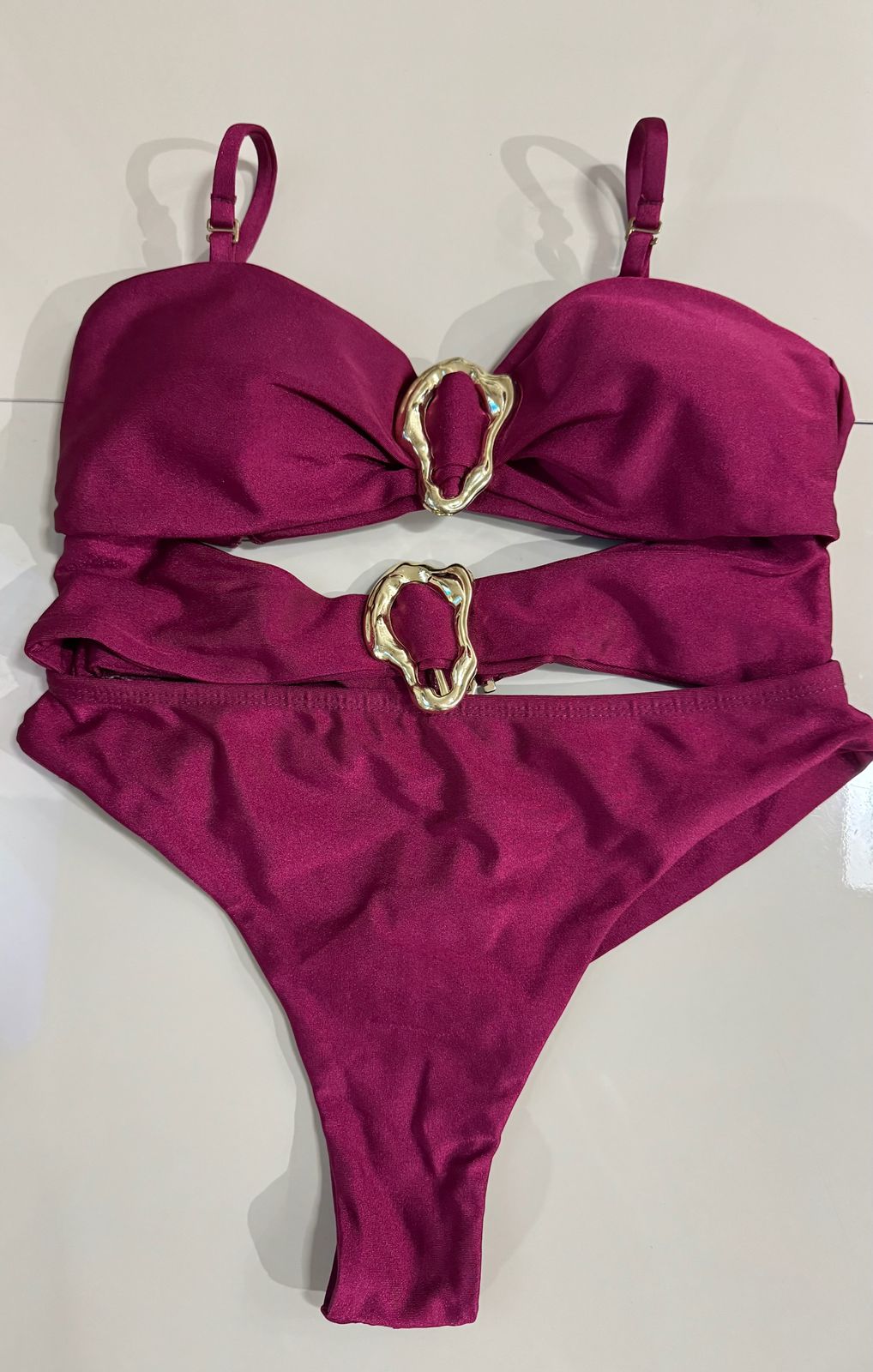 Maiô Charme Argola Marsala