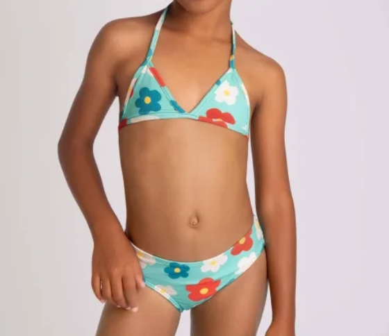 BIQUINI CORTININHA ESTAMPADO DEDEKA