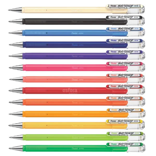 Caneta Gel Roller Mattehop 1.0mm Pentel